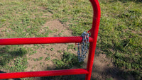 BORDER GATE - RED 5-BAR 16FT
