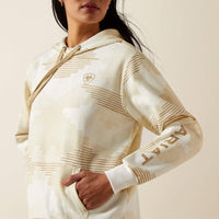 ARIAT WOMENS LOGO 2.0 HOODIE - SEDONA PRINT
