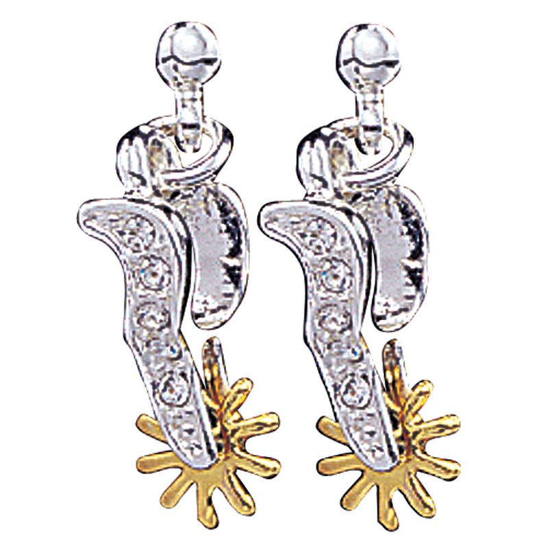 MONTANA SILVERSMITHS SPARKLING SPURS DROP EARRINGS