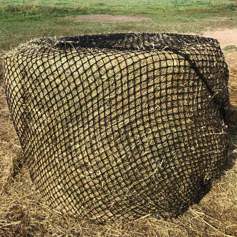 Round Bale Knotless Hay Net 6'x6' - 1.5" Holes