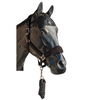 FLEECE NOSE NYLON BREAKAWAY HALTER WITH LEAD