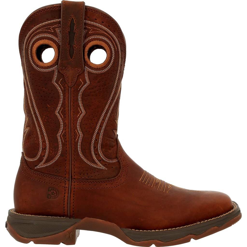 DURANGO WOMENS LADY REBEL WESTERN BOOT - CHESTNUT