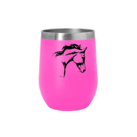 AWST STAINLESS STEEL WINE TUMBLER - 12 OZ
