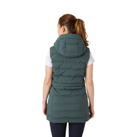 B VERTIGO CELESTE WOMENS WATERPROOF VEST - JUNGLE GREEN