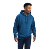 ARIAT MENS LOGO HOODIE - POSEIDON