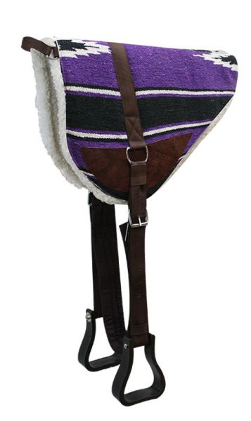 Navajo Bareback Saddle Pad with Kodel Fleece Bottom