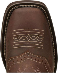Justin Womens Starlina Tan Water Buffalo Wides Square Toe Boot