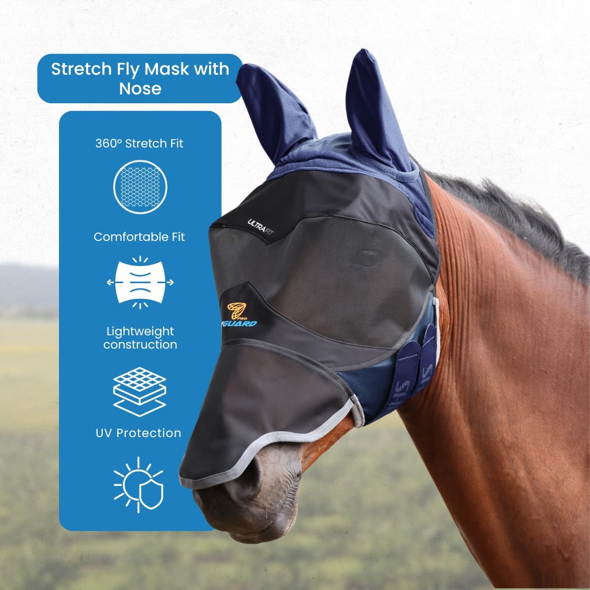 FlyGuard Pro Ultra Fit Deluxe Ears and Nose