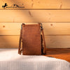 MONTANA WEST TOOLED EMBROIDERED PHONE CROSSBODY BAG