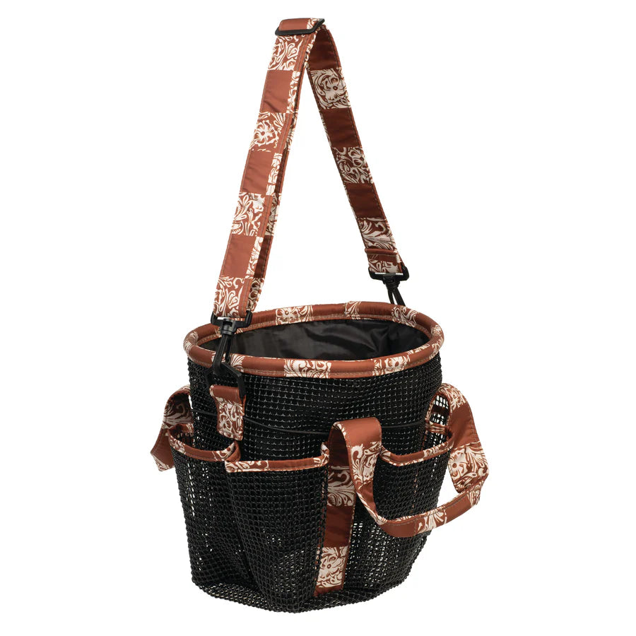 SAC DE TOILETTAGE EN FILET TISSÉ 