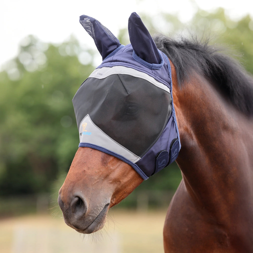 FlyGuard Pro Fine Mesh Fly Mask with Ears – Bridle Path Tack Shop