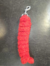FLUFFY RED SPARKLE LEAD 10FT