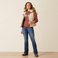 ARIAT WOMENS FRONTIER PUFFER VEST