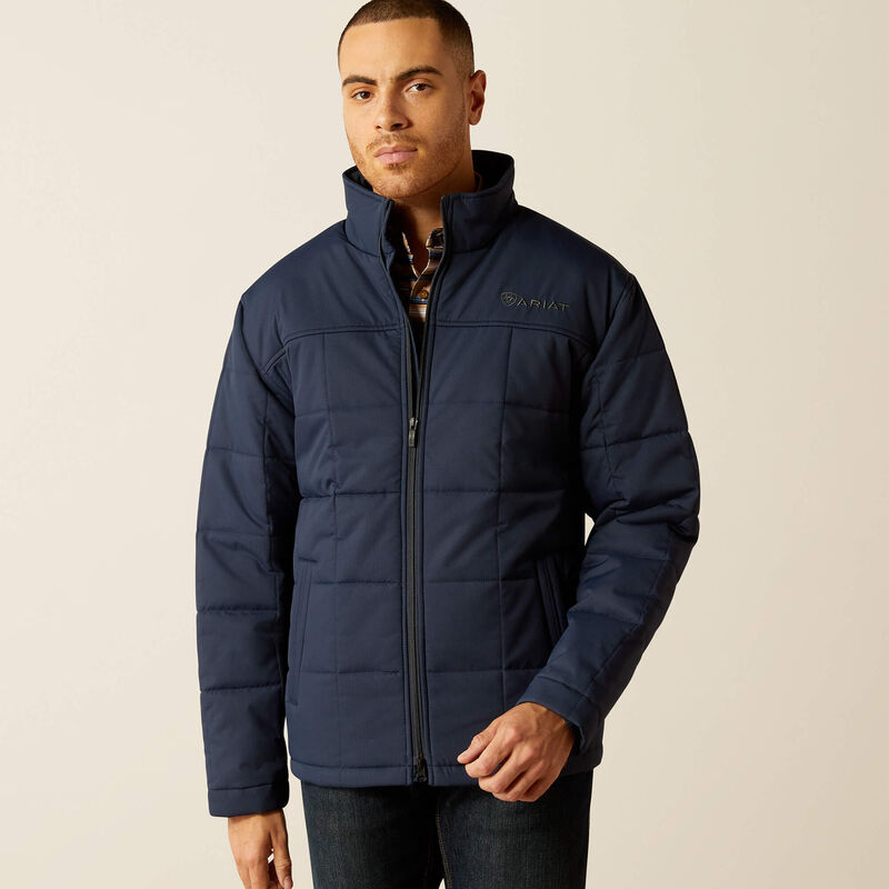 ARIAT MENS CRIUS INSULATED JACKET - NAVY