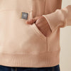 ARIAT WOMENS REBAR TRAVERSE FUNNEL NECK SWEATSHIRT