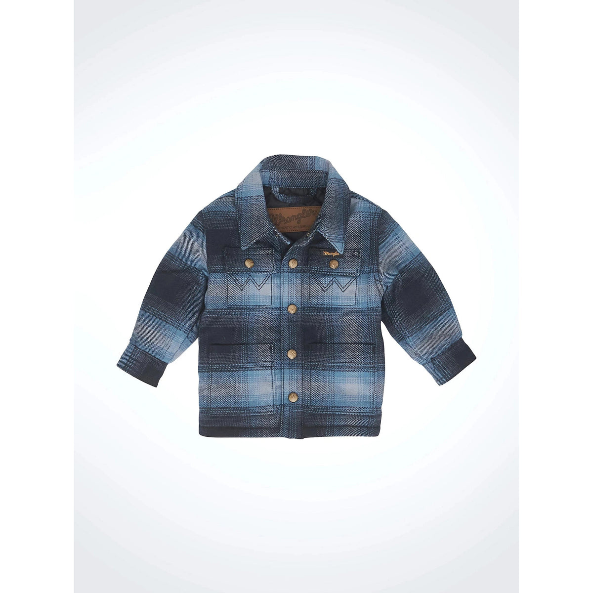 WRANGLER LITTLE BOYS QUILT LINED FLANNEL SHIRT