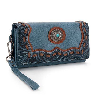 TRINITY RANCH CONCHO COLLECTION WALLET