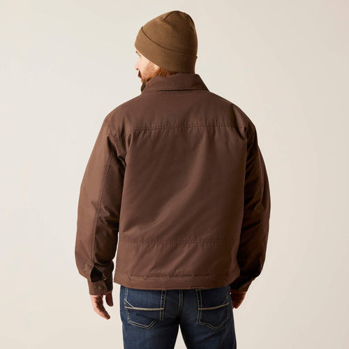 ARIAT MENS GRIZZLY 2.0 CANVAS CONCEAL AND CARRY JACKET - BRACKEN