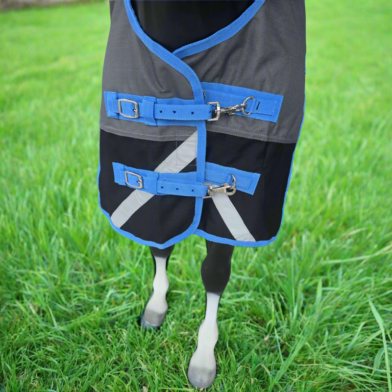 NORDIC STAR HIGH NECK RAIN SHEET - 1200D - 0G - BLUE BINDING
