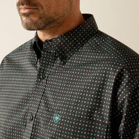 ARIAT MENS BELMONT CLASSIC FIT SHIRT - BLACK