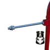 12 ' Border Gates Red 5-Bar