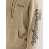 WRANGLER MENS PULLOVER HOODIE - TRENCH COAT