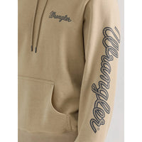 WRANGLER MENS PULLOVER HOODIE - TRENCH COAT