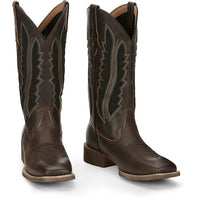 JUSTIN WOMENS JAYCIE12" WESTERN BOOT - BROWN