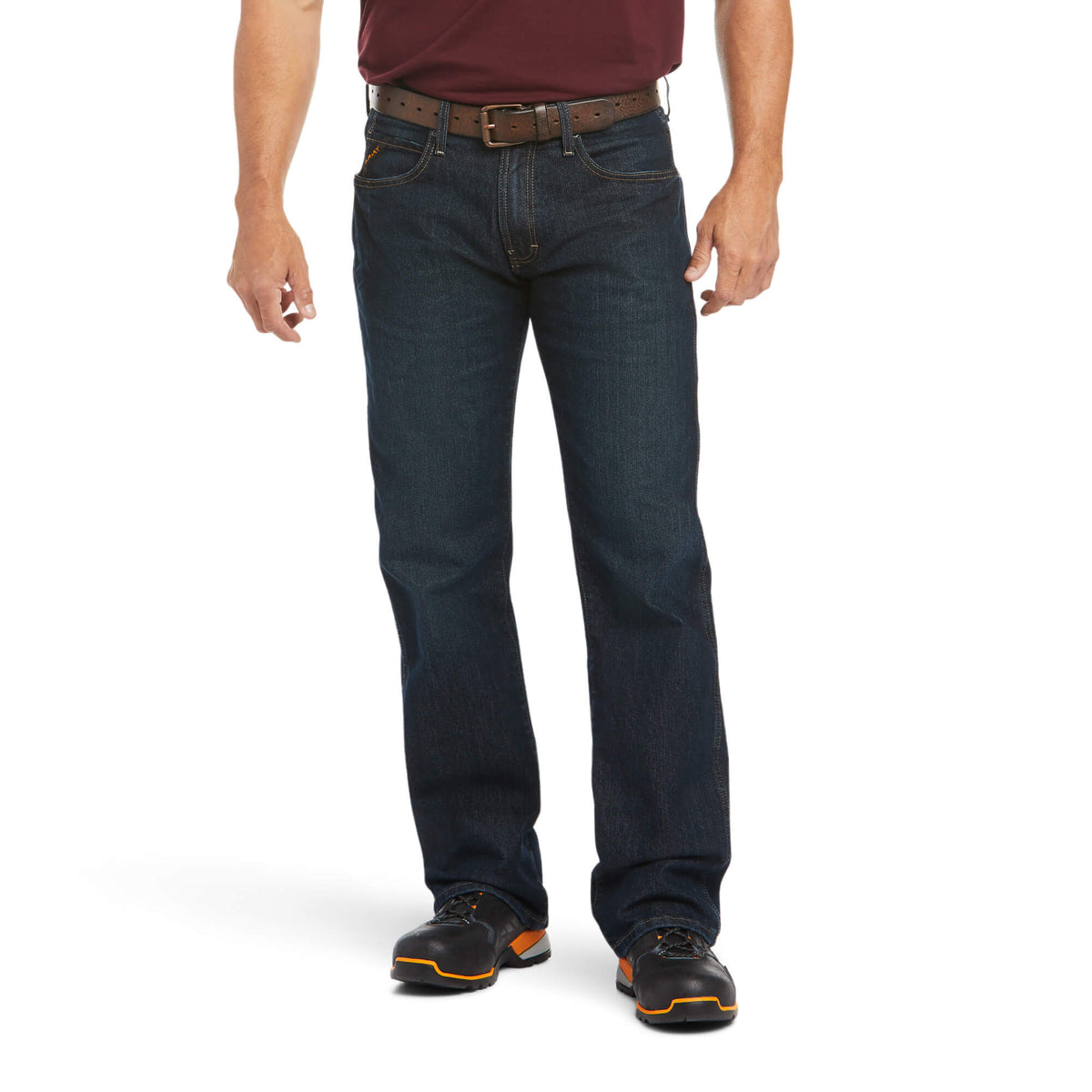 ARIAT MENS REBAR M5 DURASTRETCH JEAN - BLACKSTONE