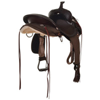 CIRCLE Y DAISETTA CORDURA BORDER TRAIL SADDLE - 15" WIDE TREE