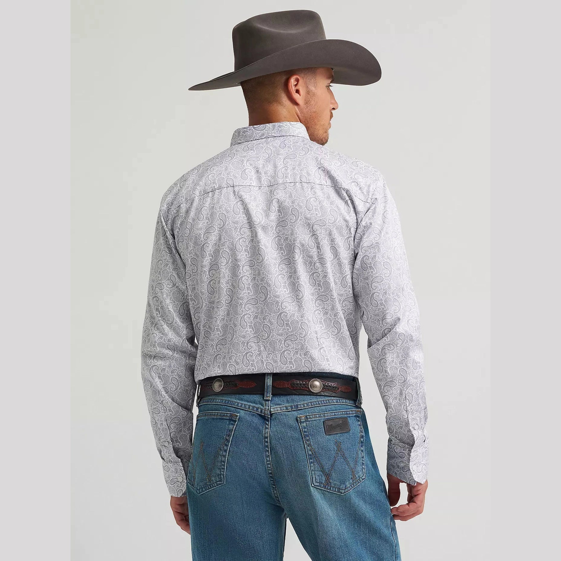 2026 - WRANGLER MENS CODY JOHNSON ONE POCKET BUTTON DOWN SHIRT - PAISLEY
