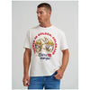 WRANGLER MENS X COORS CANADA SERVED EVERYWHERE TEE - MARSHMALLO