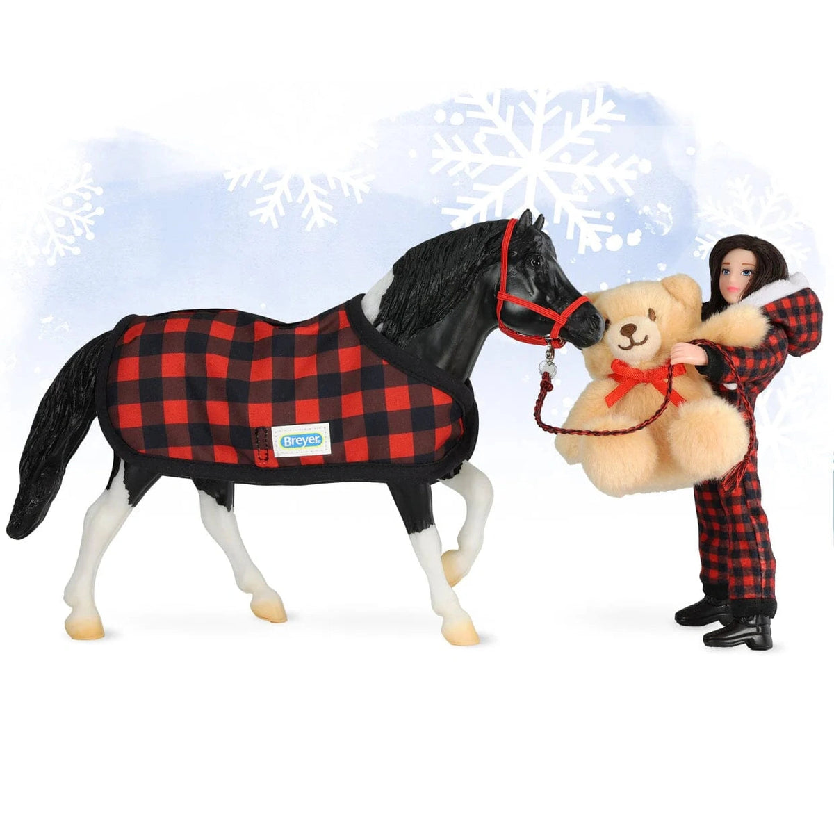 BREYER CINDERS 2024 HOLIDAY PONY PLAYSET