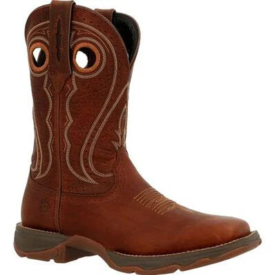 DURANGO WOMENS LADY REBEL WESTERN BOOT - CHESTNUT