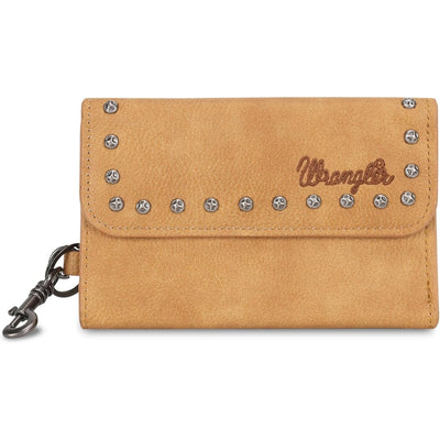 Wrangler Accents Tri-fold Key-Chain Wallet