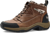 Ariat Womens Terrain Boot - DARK TAN|NATURAL SOUTHWEST PRINT