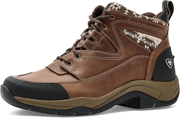Ariat Womens Terrain Boot - DARK TAN|NATURAL SOUTHWEST PRINT