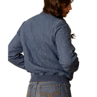 KIMES RANCH WOMENS MARINA BOMBER JACKET - DENIM