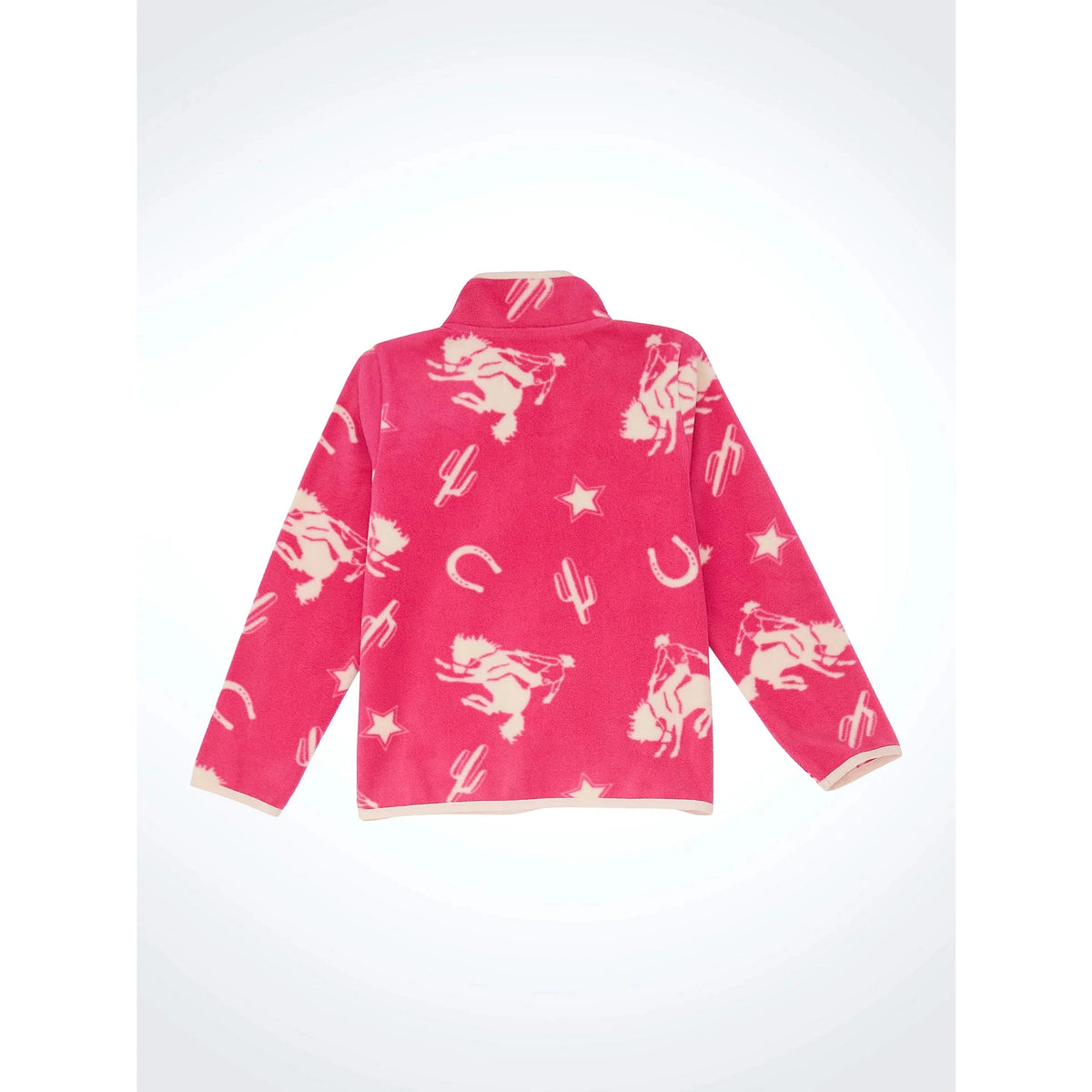 WRANGLER GIRLS ICONS FLEECE JACKET - PINK