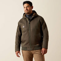ARIAT MENS REBAR DURACANVAS JACKET - EARTH