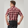 ROPER MENS SHORT SLEEVE RED PLAID SHIRT