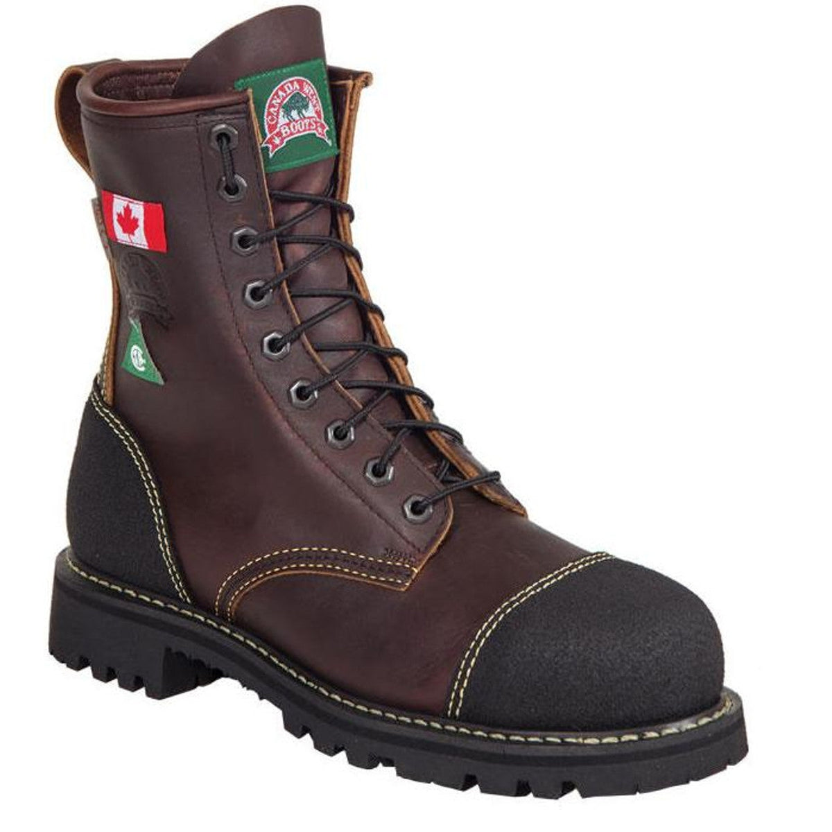NWT VIntage  Canada West Leather Work Boots Mens 10.5 EEE Canada CSA Grade 1 90s Canada West Men main image 3