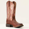 ARIAT WOMENS RANAHAN WESTERN BOOT - SIENNA/RUSTY RED