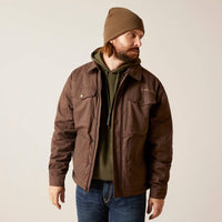 ARIAT MENS GRIZZLY 2.0 CANVAS CONCEAL AND CARRY JACKET - BRACKEN