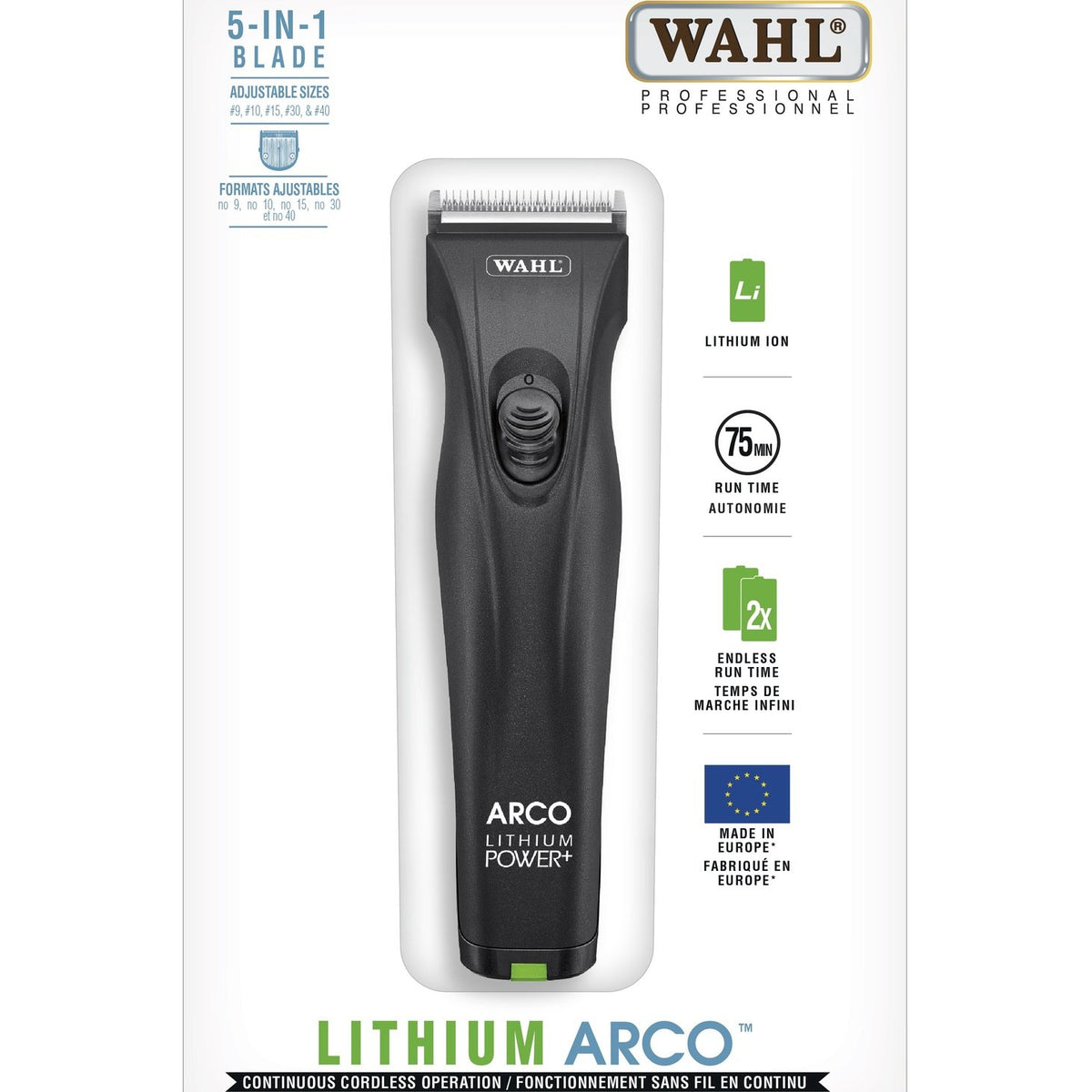 WAHL LITHIUM ARCO CLIPPERS