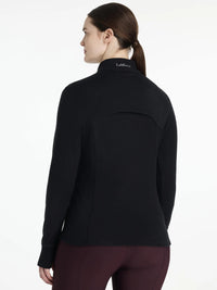 LEMIEUX FRANCES QUARTER ZIP FLEECE  - BLACK