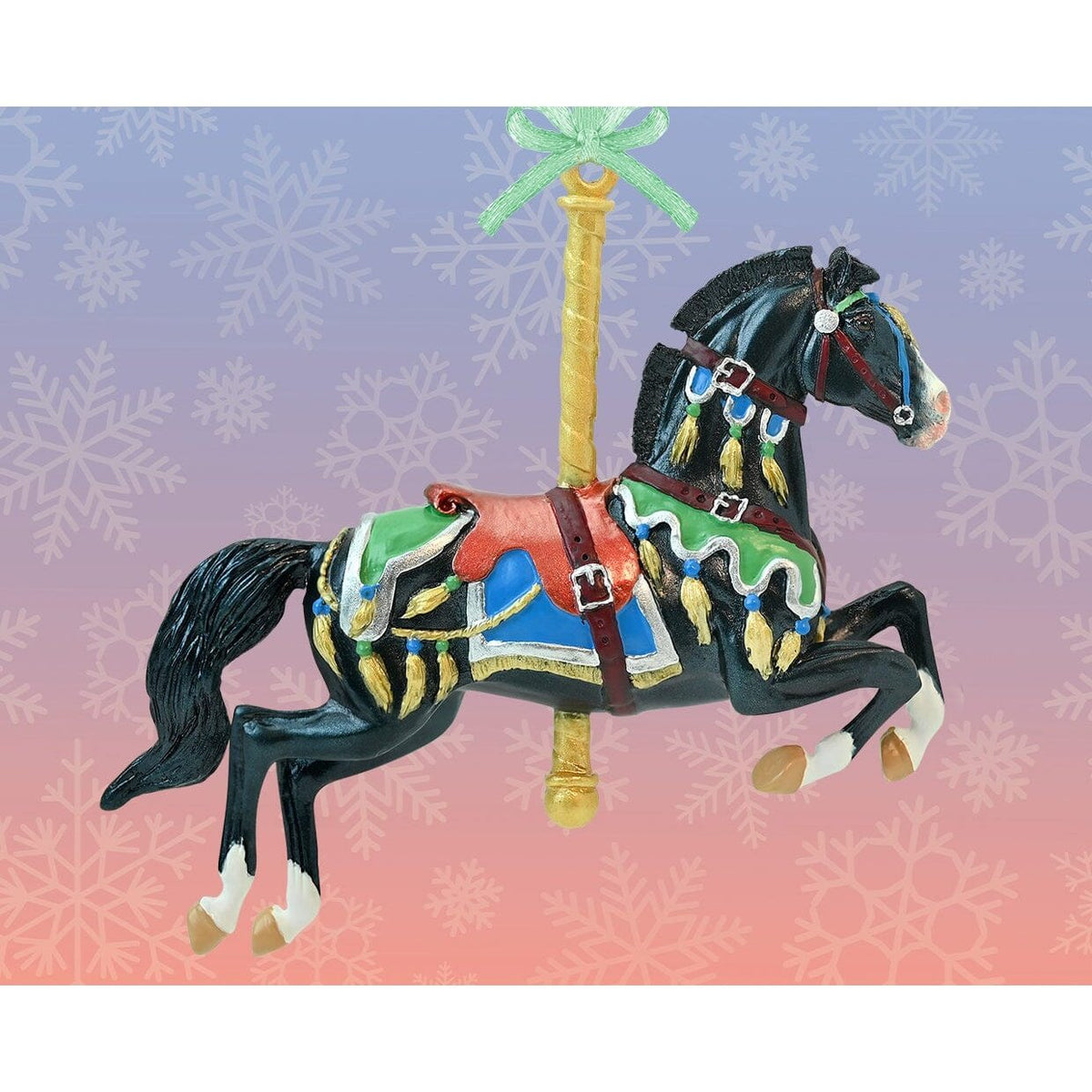 BREYER CHARGER CAROUSEL ORNAMENT