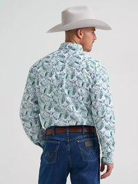 2026 - WRANGLER MENS GEORGE STRAIT ONE POCKET SHIRT - PAISLEY