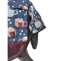 *LIMITED EDITION* HOT COCOA BURGUNDY BOTTOM 1200D - 200G REGULAR NECK TURNOUT