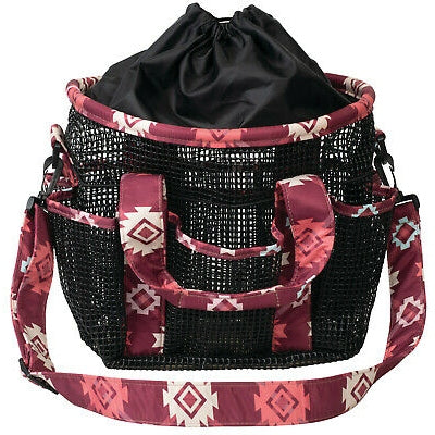 SAC DE TOILETTAGE EN FILET TISSÉ 